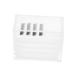 Best Eyelash Case | Clear Storage Box for Fake Eyelashes | 5-Layer Makeup Organizer & Adhesive Holder - Buy Online on GoSupps.com