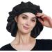 Alnorm Satin Bonnet for Natural Hair Curly Hair Braids Black - Buy Online on GoSupps.com