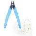 Ipetboom Cuticle Nipper Rhinestone Remover Tool Art Rhinestone Remover Pedicure Manicure Tool Jewelry Removal Pliers Jewlery Rhinestone Jewelry Metal Removal Plier Nail Diagonal Pliers 13*5cm Blue - Buy Online on GoSupps.com