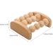 Iplusmile Wooden Massage Ball Scooter | Portable Deep Tissue Massager for Plantar Fasciitis Neck & Muscle Pain Relief - Buy Online on GoSupps.com