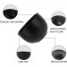 Ankroyu Black Stainless Steel Shaving Foam Shell | Warm Wet Shaving Mug for Men | Premium Shaving Soap & Cream Bowl | Facial Treatment Essential - Buy Online on GoSupps.com