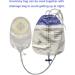 Urostomy Supplies - Drainable Pouch & Ostomy Stoma Bags (10PCS Cut-to-Fit 15-45mm) - One Piece System - International Shipping Available - Buy Online on GoSupps.com