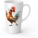 White Ceramic Kids Chicken Mug - Large 483 ml Perfect for Hot Chocolate or Milk Fun and Easy to Use - Buy Online on GoSupps.com