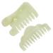 Beavorty 2st Jade Kamm skin care tools for the face scalp combed massage comb with hair mass layer chinese gua-sha-stone gua shak