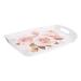 Alipis Serving Home European Household Accessory Supply Multi-Function Dessert Convenient Coffee Tea Style 45.7X31.4X2.8CM Pink