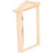 YYQTGG Miniature Wooden Door - Birch Craftsmanship for 1:12 Dollhouse Decor - 4 Grids - Buy Online on GoSupps.com