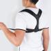 Posture Corrector Adjustable Back Straightener for Pain Relief | X-Large Black Back Brace & Shoulder Support Trainer - Buy Online on GoSupps.com