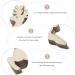 ABOOFAN 50pcs Christmas Tree Pendant Household Wooden Circle Child As Shown 8X8CM - Buy Online on GoSupps.com