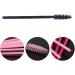 guohanfsh 50Pcs Eyelash Mascara Wands Disposable Makeup Brushes Eyebrow Applicator Cosmetic Tool Black + Rose Red - Buy Online on GoSupps.com