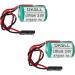 2 Pack 3V 950mAh Siemens 810D 840D PLC Replacement Battery | 6FC5247-0AA18-0AA0 | International Shipping Available - Buy Online on GoSupps.com