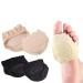 Super Soft Cotton Plus Silicone Five-Finger Front Palm Invisible Socks Front Palm pad to Protect The Toe and Foot Against wear, Foot Pain pad 2 Pairs