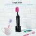 V-TOP Electric Toothbrush Head Cover 5 Pack - Silicone Toothbrush Covers for Travel and Home - Rose Red/Pink/Green/Clear/Blue - Buy Online on GoSupps.com