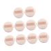10pcs Powder Puff Makeup Egg Sponge Cosmetic Wedges Glitter Makeup Compact Makeup Applicator Tools Makeup Puffs Concealer Beauty Tools Natural Sponge Manual Pink