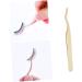 Buy 2pcs Eyelash Extension Applicator & Tweezers Set - Steel Lash Nippers for Perfect False Eyelashes Application | International Shipping Available - Buy Online on GoSupps.com