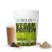 Bo-ldfit Plant Protein Powder for Men & Women - Vegan Plant Protein Powder - Supports Metabolism Immunity & Antioxidant - Chocolate 500gm
