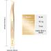 Buy Nagaraku Precision Eyelash Extension Tweezers | Gold Curved Volume & Fanning | Professional Stainless Steel (N-04) - Buy Online on GoSupps.com