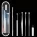 6Pcs Stainless Steel Spiral Earpick Wax Remover Set - Silver - Buy Online on GoSupps.com
