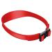 DMAIS Neck Shave Templates Silicone Soft & Non-Slip Curved Haircut Band Comfortable Washable Hair Trimming Band Guide Flexible Haircut Bands for Creating Skin Fade Guides & for DIY Haircuts Red
