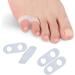 Jinlanshop Silicone Toe Spreader for Hallux Valgus & Hammer Toe Pain Relief 4 Toe Protection Solution - Buy Online on GoSupps.com