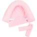 JINTN Baby Car Seat Head Neck Support Pillow - Pink | Infant Stroller Headrest with Seat Belt Covers | Newborn Lounger & Bed Mattress Rocker | 0-12 Months - Buy Online on GoSupps.com
