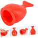 Baluue Repulpeur L vres Silicone Forme Poisson Outil Beaut Femme Repulpant L vre Puissant Usage Facile Adoucit Et Lisse La Peau Design Original Rouge - Buy Online on GoSupps.com