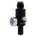 TUXING 4500PSI Paintball Air Tank Regulator & Valve Guage, Durable Aluminum Paintball Regulator,for Industrial(Inlet 4500psi, Outlet 2200psi),M18*1.5