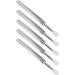 Lip Mask Applicator 15 Pack Clear Handle Silicone Lip Applicator Easy Cleaning Portable Soft Eyebrow Balm - Buy Online on GoSupps.com