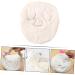 TOPBATHY Serviette Masque de Beaut Hydratante pour Visage paisse en Corail Doux Utilisation Chaude et Froide Femmes Soin Peau Visage Confort Bande lastique Trois Trous pour Maintien - Buy Online on GoSupps.com
