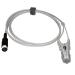 Sino-k Compatible for Datascope Veterinary Spo2 Lingual Sensor Vet Ear Forceps 9.8 ft 8 Pins Connector FDA/CE Approved
