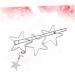 Beaupretty Star Hairpin Hair Clamps Barrettes Alloy Star Barrette Barrettes for Women Hair Ornament Clip Star Bobby Pins Silver Hair Clip Hair Styling Jewelry Lip Gloss Girl Pearlescent - Buy Online on GoSupps.com