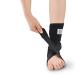 Foot Drop Brace - AFO Ankle Stabilizer for Joint Pain Relief | Soft Night Splint & Support for Walking & Sleeping (Right Foot Black) - International Shipping Available - Buy Online on GoSupps.com