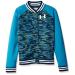 Under Armor Girls' Armour Fleece Bomber X-Small Blue Shift (929)/White