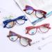 DOOViC Blue Light Filter Reading Glasses | Non-Prescription Square Frame | 4 Colors Available | MSD002 002c1 Red - Shop Internationally! - Buy Online on GoSupps.com