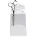 Scissors Holder for Groomer - Acrylic Salon Scissors Holder Groomer Scissors Rack 6- Clear Combs Storage Desktop Organizer for Stylists for Barber Shop Home