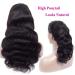 Hd Lace 6x6 Body Wave Wig | Brazilian Virgin Human Hair | 20 Inch | 150% Density | Natural Hairline with Baby Hair | Glueless Soft Wig | Natural Color - Buy Online on GoSupps.com