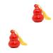 Zerodeko 2pcs Lip Balm Containers Powder Container Food Container Tea Jar Tea Travel Candy Cosmetic