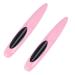 KTELI 2X Electric Heated Eyelash Curler USB Charge Makeup Curling Kit Long Lasting Natural Eye Lash Curler Pink