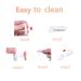 Electric Eyebrow and Facial Hair Trimmer for Women - White | Precision Epilator for Men and Women - Buy Online on GoSupps.com