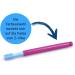 ARK Z-Vibe Vibrator Set with 3 Attachments | Sensory Oral Stimulator for Language & Nursing Needs (Magenta) - Buy Online on GoSupps.com