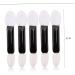 50pcs Disposable Double Ended Sponge Eye Shadow Applicators Dual Sided Eyeshadow Brush Sponge Tipped Oval Makeup Applicator - Buy Online on GoSupps.com