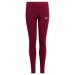 Adidas 3-Stripes Leggings Legbur/Glopnk 164