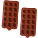 Milisten 4 Pcs Biscuit Mold Small Roasting Pan Cartoon Chocolate Molds Silicone Chocolate Trays Dessert Mould Silicone Jelly Silicone Molds for Baking Ice Pop Molds Child Candy Die Plate - Buy Online on GoSupps.com