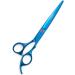 MOONTAY Professional Dog Care Shear Set - Curved Straight Chunker & Thinning Scissors for Pet Grooming - High-Quality Blue Dog Grooming Scissors - Buy Online on GoSupps.com