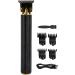 siduytin USB Rechargeable Electric T-Blade Trimmer Cordless Precise Trimming Quiet Operation Hair Cuttings Kit Hair Clippers Black - Buy Online on GoSupps.com