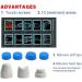 Shock Wave Therapy Device | Professional Deep Tissue Massager with 7 Heads - Effective Muscle Pain Relief & Relaxation | International Shipping Available - Buy Online on GoSupps.com