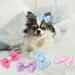 20 Pieces Dog Hair Clips & Loops - Faux Pearl Hair Bands for Puppies & Cats - Ideal Dog Salon Accessories - Buy Online on GoSupps.com