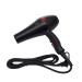 2200W Hair Dryer with Diffuser Powerful Hairdryer Fast Drying Blow Hair-Dryer Powerful AC Motor Fast Drying 2 Speed and 3 Heat Cold Shot Button Long Cable Light Quiet for Women Men Black Small Gift