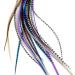 Real Feather Hair Extensions - Midnight Naturals (10 Feathers)