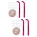 Beavorty 2 Sets Eye Makeup Aid Eye Makeup Assistant Tool Eyelash Stamp Lower Lashes Stamp for Women Bottom Lashes Stamps Lower Eyelashes Stamp for Makeup Eyelash Makeup Tool