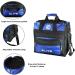Elite Royal Blue Bowling Bag - Holds 1 Ball & Shoes Up to Size 13 - Shoulder Strap Included - Buy Online on GoSupps.com